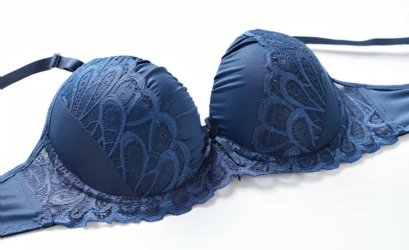Julexy B C Cup Hollow Out Women Bra Set Push Up Solid Lace Bra Brief Sets Intimates transparent Underwear Panty Set-in Bra & Brief Sets from Underwear & Sleepwears on Aliexpress.com _ Alibaba Group - 11