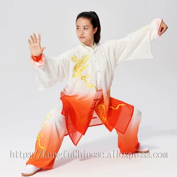 

Chinese Taichi uniform Taijiquan garment Kungfu clothes Martial arts costume Qigong outfit for men women children boy kids adult