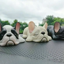 Милый Французский бульдог украшение автомобиля украшения авто аксессуары для интерьера украшение подарок на день рождения Домашний декор