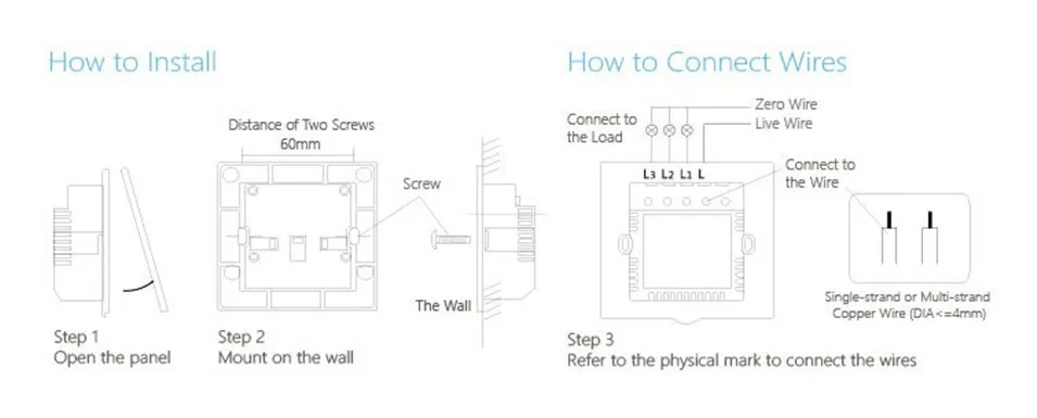 Broadlink TC2 Smart Wall WIFI Touch Light Switch EU 1gang 2gang 3gang EU US UK RM2 RM Pro Universal Remote Controller RF433mhz-16