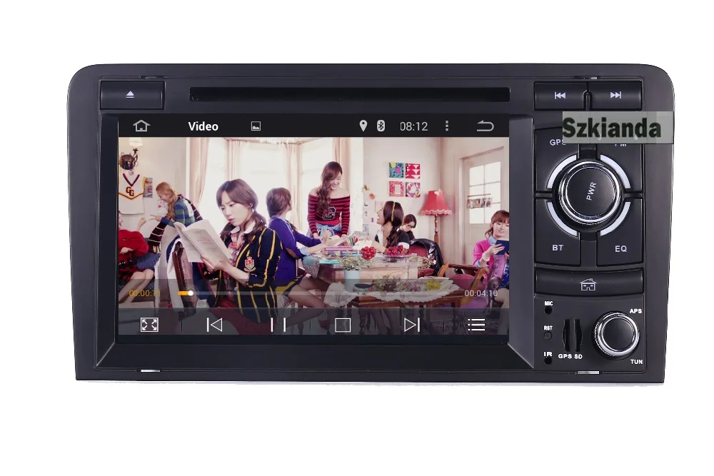 Clearance 2DIN Car DVD GPS For Audi A3 S3 2002-2011 Canbus Radio GPS Bluetooth 1080P 3G USB Host Ipod Map 4