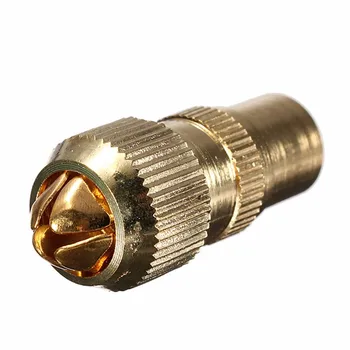 

1Pcs Gold Plated Male TV Aerial Connector - RF Coax Cable Plug Freeview Coaxial