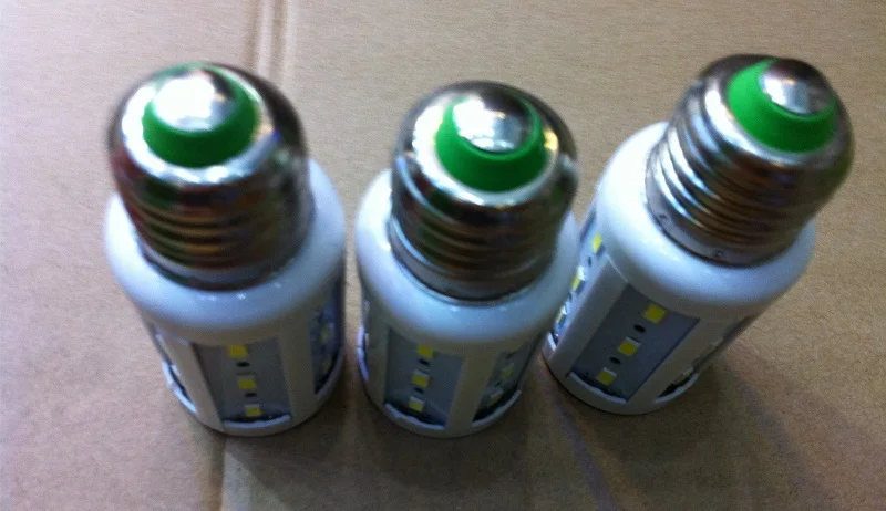 Lampada E27 220 V SMD 5730 7 W 24 leds bombilla de maíz Led lámpara lamparas solar luces del punto blanco cálido blanco frío con número de seguimiento