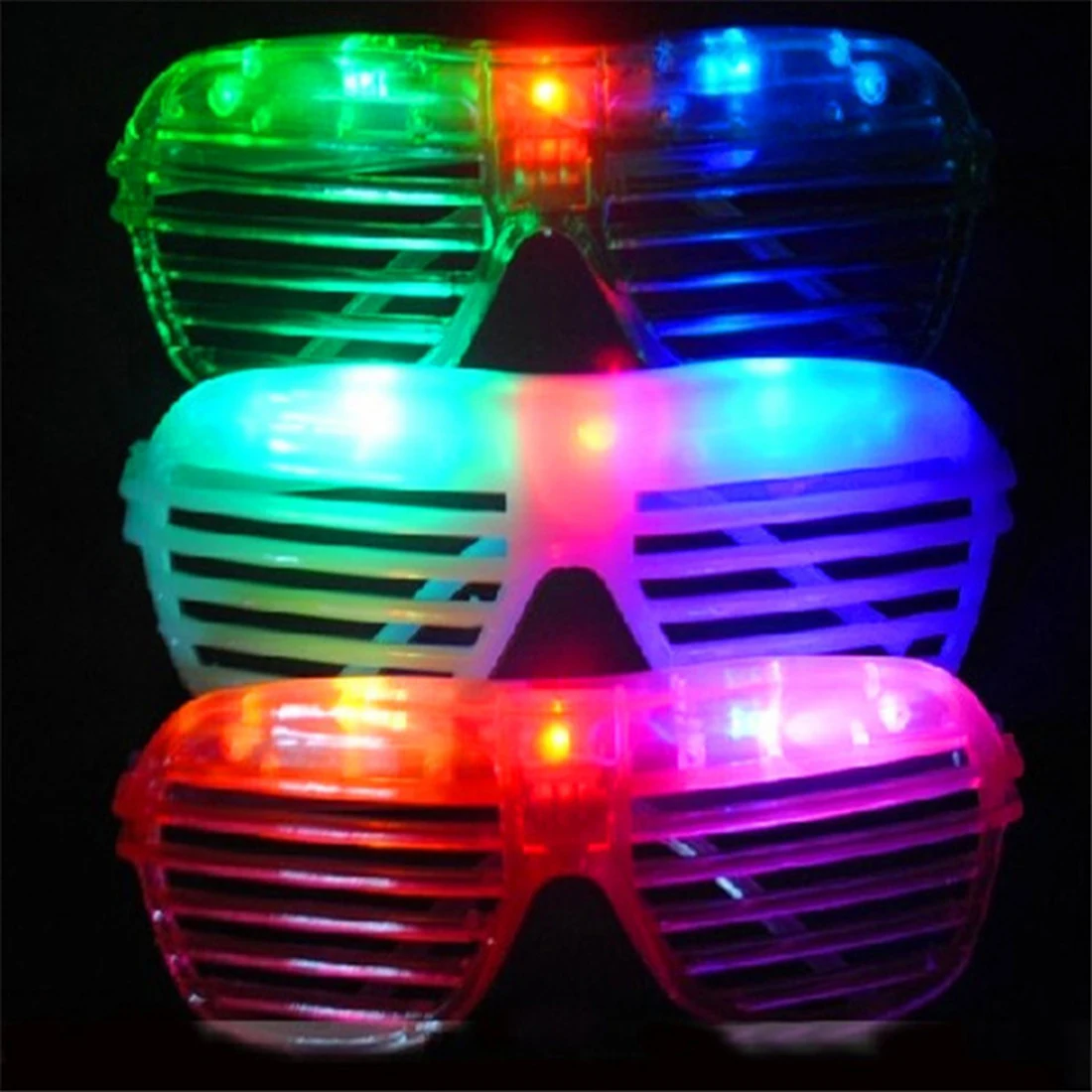 Buy New Trendy 10pcs LED Party Lighting Glasses Led