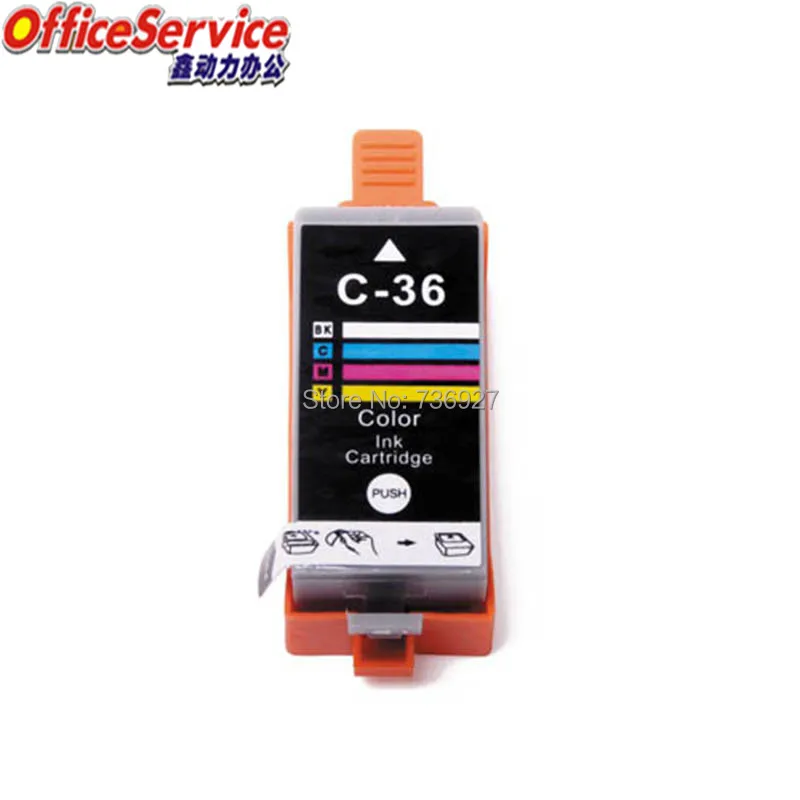 5 черный PGI 35 Совместимый струйный картридж PGI35 для принтера Canon PIXMA IP100B IP100|inkjet