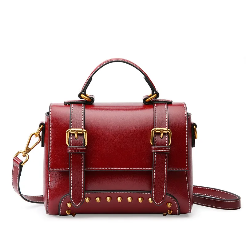 

Ms. New Retro Style Leather Handmade Crossbody Bags Crossbody Style Trend Cover Multicolor Shoulder Bag