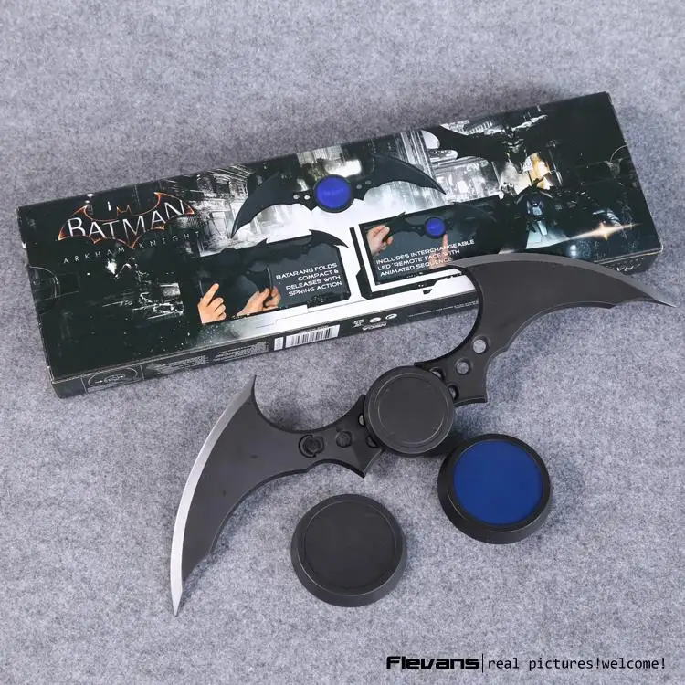  NECA DC Comics Batman Arkham Knight Batarang Replica Action Figure with Light Collectible Model Toy