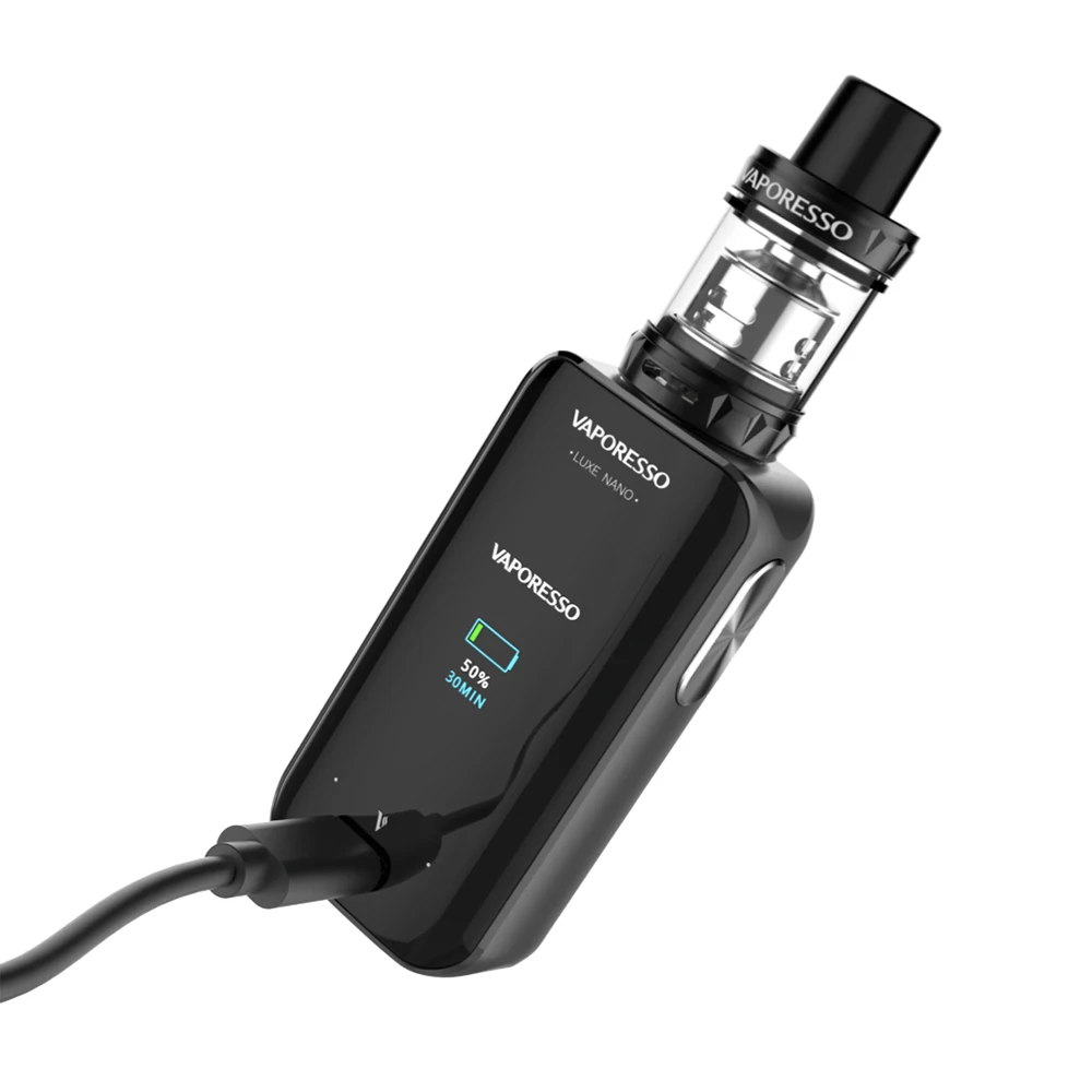 Продажа Оригинальный 80 Вт Vaporesso люкс Нано сенсорный экран комплект с 2500 мАч встроенный аккумулятор и 3,5 мл 2 мл SKRR S мини танк электронная сигарета ком...