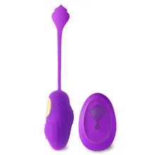 Remote control silicone jumping egg female masturbation stimulation USB charging waterproof couple flirting creative jumping egg