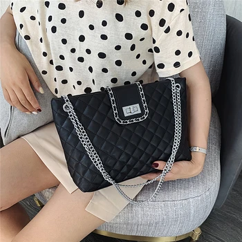 

Large Capacity Women Pu Leather Shoulder Bag Fashion Ladies Crossbody Bags for Women Handbags Luxury Female Chain Messenger Bags