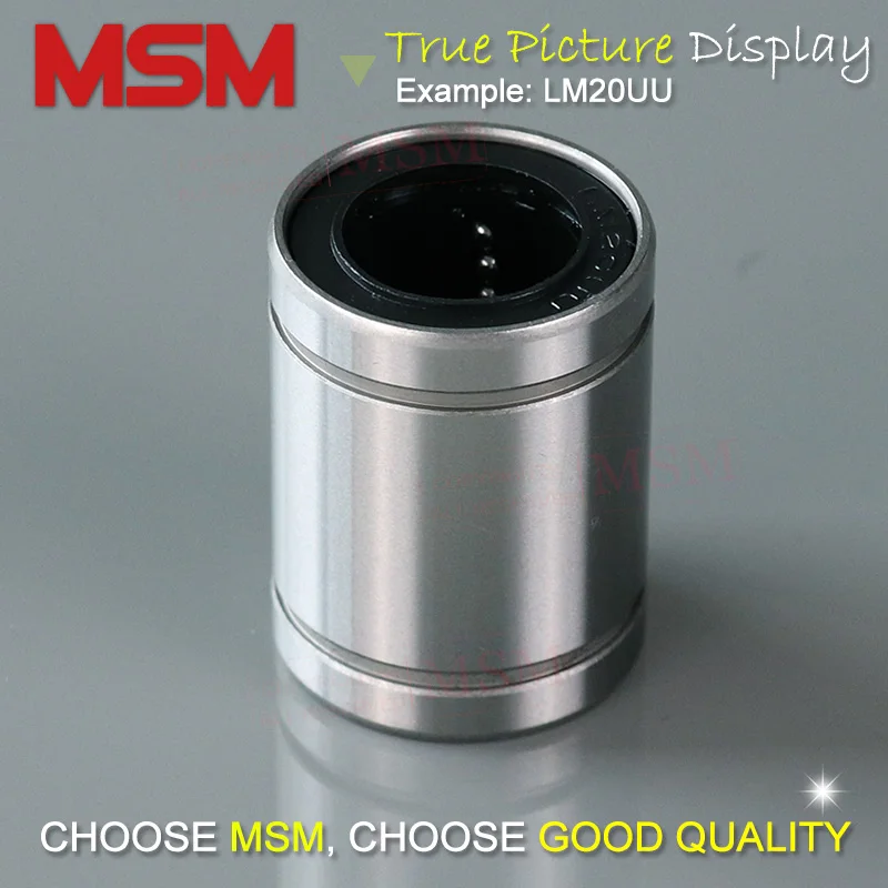 10 шт. линейные подшипники MSM LM4 LM5UU LM6UU LM8UU LM8SUU LM10UU LM12UU LM13UU LM16UU LM20UU LM25UU LM30UU Шариковые