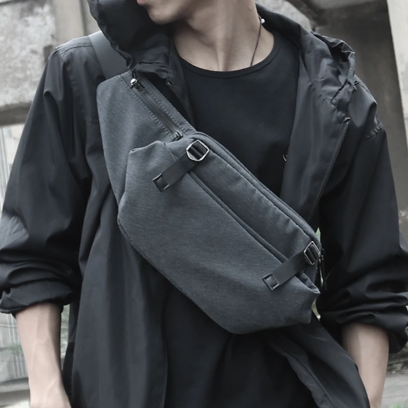 FYUZE New Bags for Men Pack Male Shoulder Bag Waist Bags Waterproof Brand Anti theft Chest Fashion crossbody bags