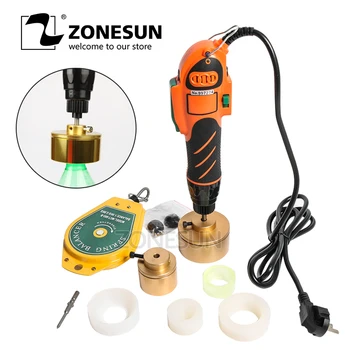 

ZONESUN Handheld Bottle Capping Tool Plastic Bottle Capper Screw Capping Machine Manual Capper Capping Machines