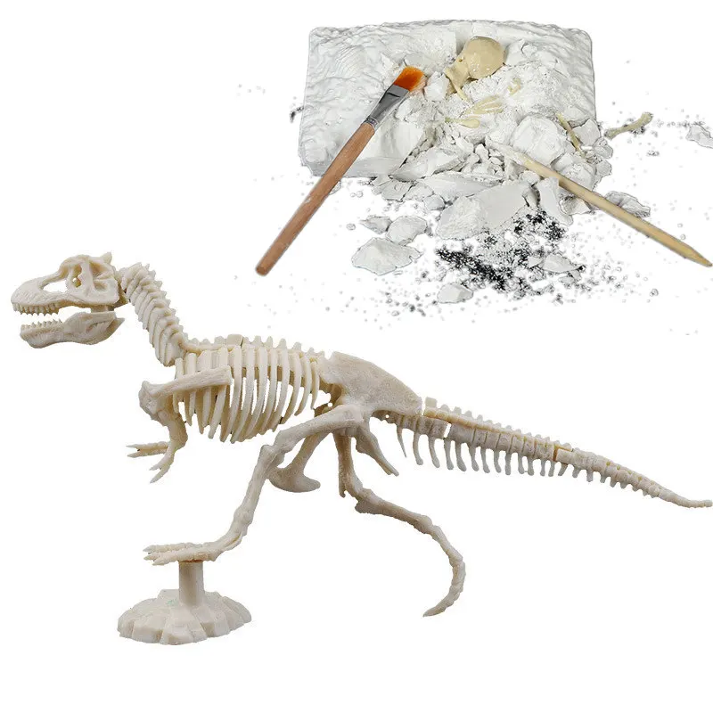 고고학 발굴 재미있는 3d diy 미니어처 모델 키트 퍼즐 장난감 어린이 교육 과학 소년 splicing 취미