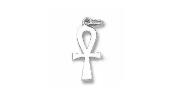 100 pcs cheap shinning silver Egyptian Ankh symbol jewelry charm | Украшения и аксессуары
