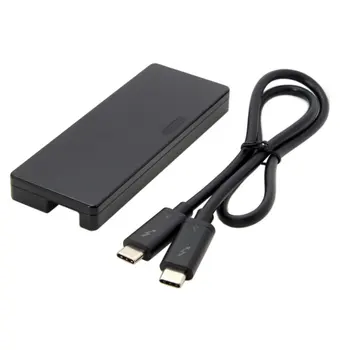 

CY Thunderbolt 3 to PCI Express PCI-E to NVME NGFF M-key AHCI SSD Convert Case Cartridge Enclosure
