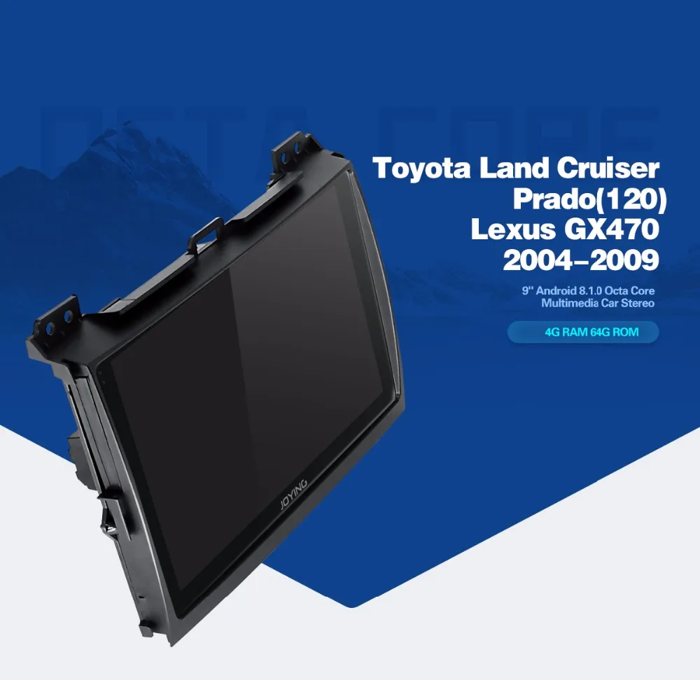 Sale JOYING 4GB 64GB ROM Android 8.1 2 din 9 inch 8 Core Car GPS Player Radio Stereo For Toyota Land Cruiser Prado 120 LEXUS GX 470 4 Sale JOYING 4GB 64GB ROM Android 8.1 2 din 9 inch 8 Core Car GPS Player Radio Stereo For Toyota Land Cruiser Prado 120 LEXUS GX 470 4