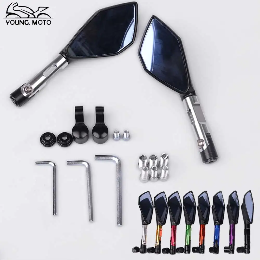 10mm 8mm right hand left hand thread Motorcycle Rear Vision View