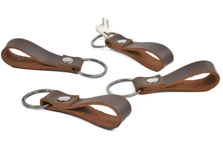 OURONOK держатель для ключей ручной работы, сумка из натуральной кожи, брелок для ключей, плетеный чехол, держатель для ключей для автомобиля, сумка для ключей для женщин и мужчин, подарок