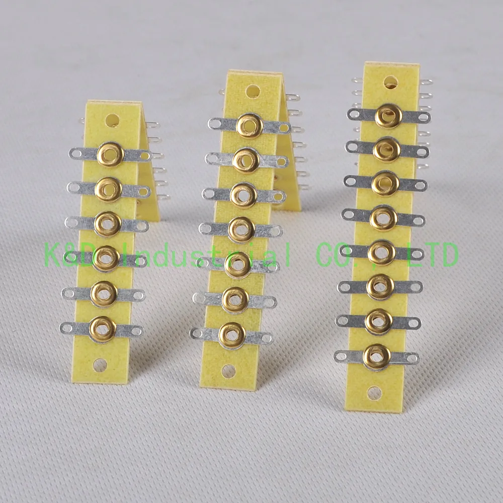 

A set Point to Point Terminal Strip Board 6+7+8 plugs Guitar Tube Amplifier DIY