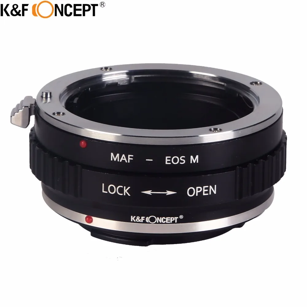 

K&F CONCEPT AF-EOS Lens Adapter Ring For Sony Minolta/Alpha AF Mount Lens to for Canon EOS M EF-M Mount Lens Camera Body DSLR