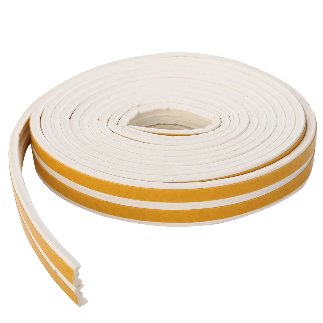 5M Foam Draught Excluder Self Adhesive DEP Type Window Door Soundproof Hardware Tools Sealing Strips