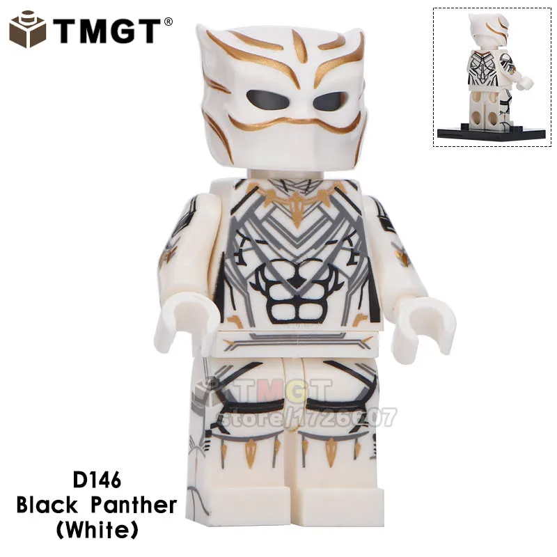 

TMGT Single Blocks s Black Panther Erik Killmonger Okoye Shuri Ulysses Klaw Bricks Building Blocks Toys For Children