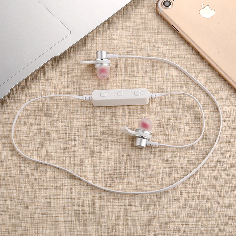 2019 Bluetooth/Wireless Earphones Sports Magnetic Headset HIFI Lossless Bass Can connect Two Devices At The Same Time