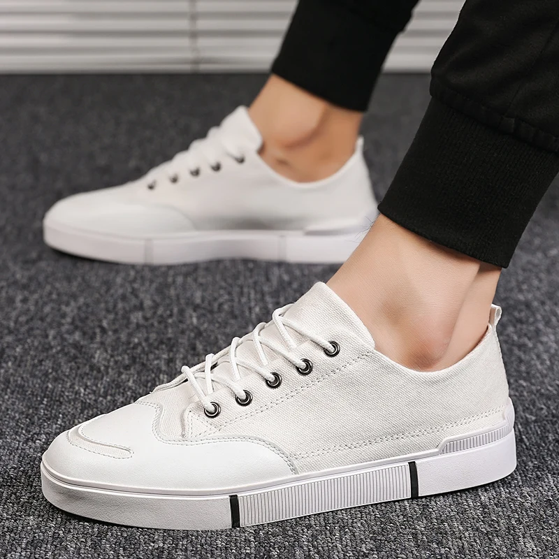 

2019 summer casual fashion canvas shoes Korean version of the simple trend of wild student shoes