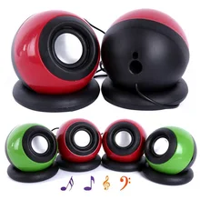 Mxpokwv 1 шт. usb динамик портативный ноутбук компьютер Динамики, мини-динамики для mp3 для мобильного телефона, компьютера, красный/зеленый цветов на выбор