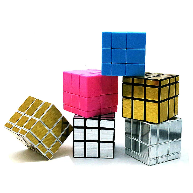 

Creative Magic Speed Mirror Cube Magico Professional Learning Education Toys For Children Sticker Block Puzzle Cast Coated Cubo