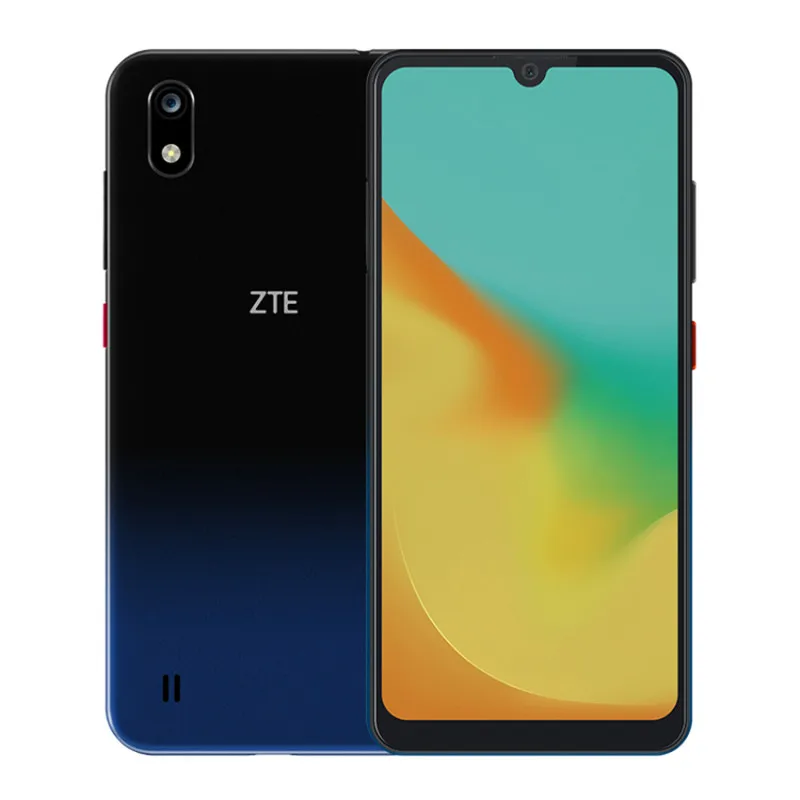 Мобильный телефон zte Blade A7 Helio P60, четыре ядра, Face ID, 6,088 дюймов, TFT, 1560*720, gps, 16,0 Мп+ 5,0 МП, камера, 4G, LTE, смартфон - Цвет: Star black