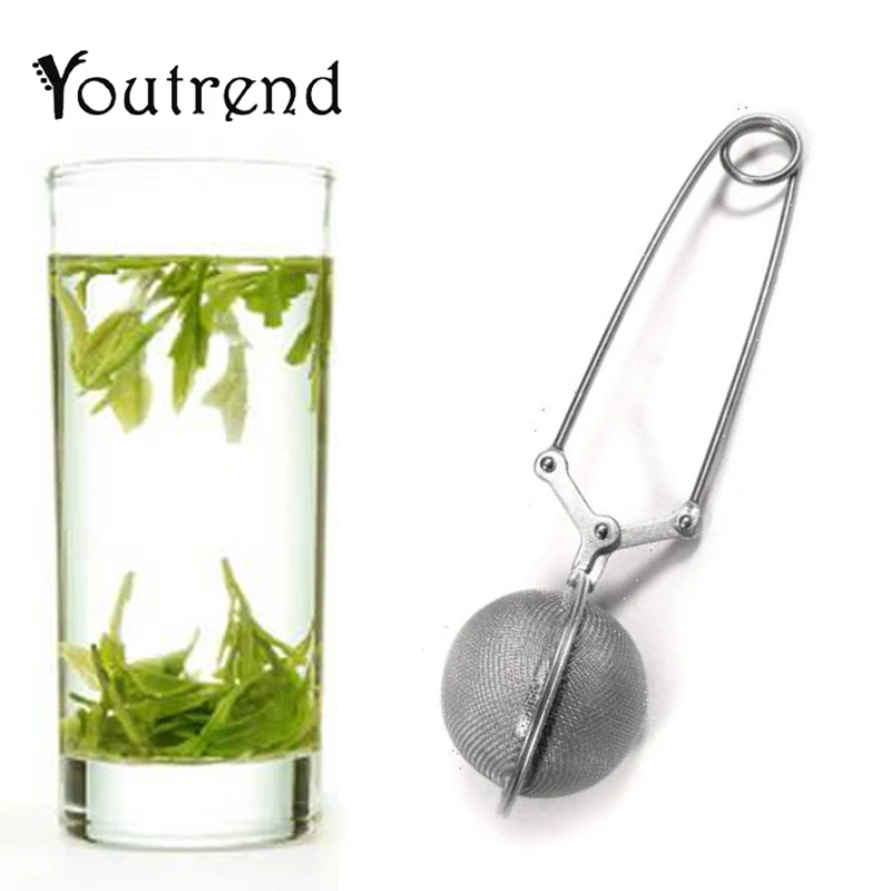 

Tea Strainer High Quality Convenient Stainless Steel Handle Tea Mesh Ball Filter Stable Tea Ball Strong Tea Infuser