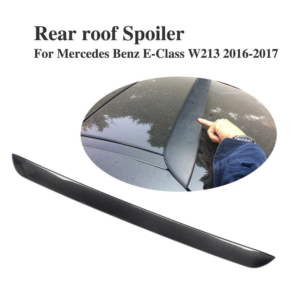Carbon Fiber Rear Window Spoiler Wing For Mercedes Benz Eclass W213