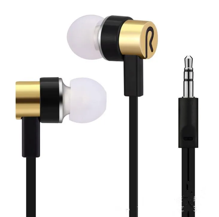 3.5mm In ear headset stereo earphone without microphone for all phone