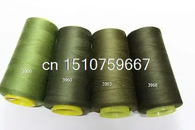 

Olive 1 Spool 3000 Yards 100 Spun Polyester Sewing Thread 40S 2