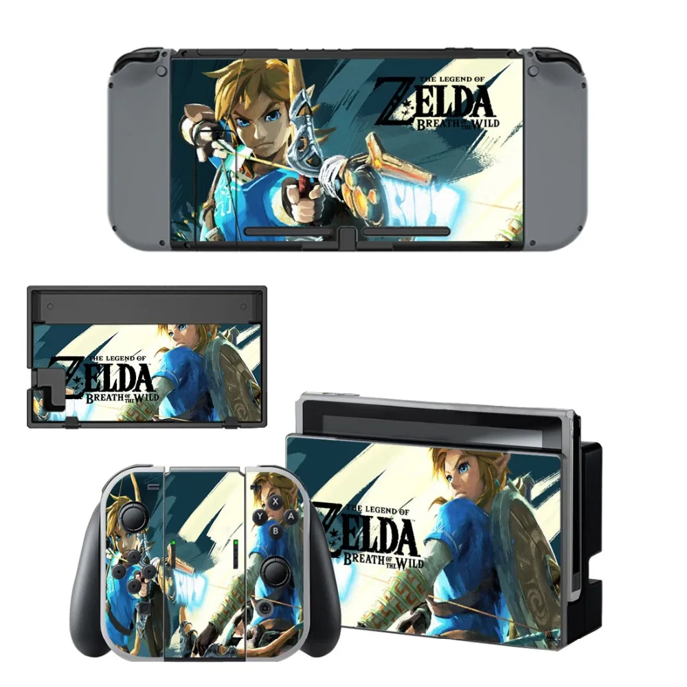 

The Legend of Zelda Skin Sticker vinilo for NintendoSwitch stickers skins for Nintend Switch NS Console and Joy-Con Controllers