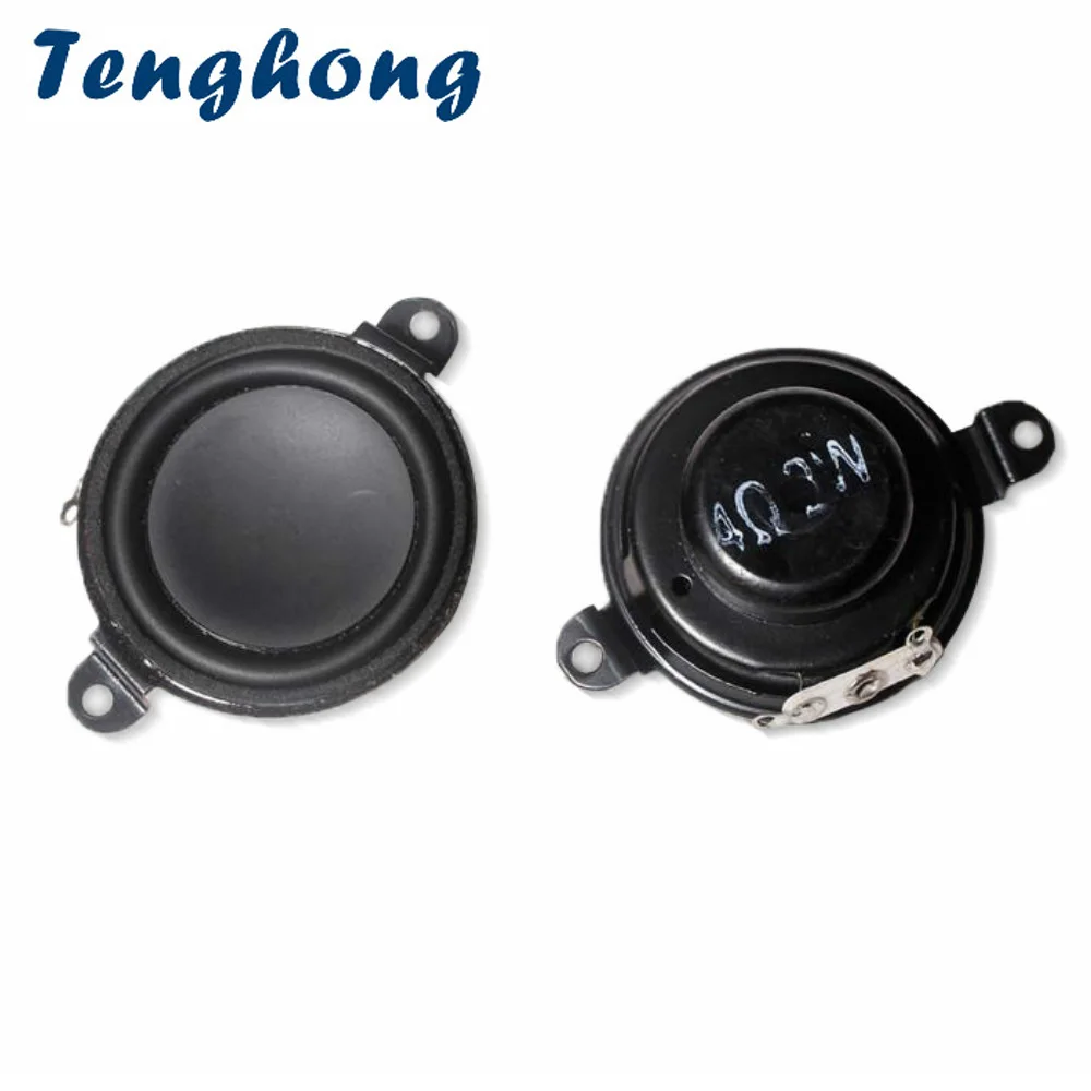 

Tenghong 2pcs 1.25 Inch Full Range Speaker 4Ohm 2W 33MM Portable Audio Bluetooth Speaker Unit For Smart Device Sound Loudspeaker