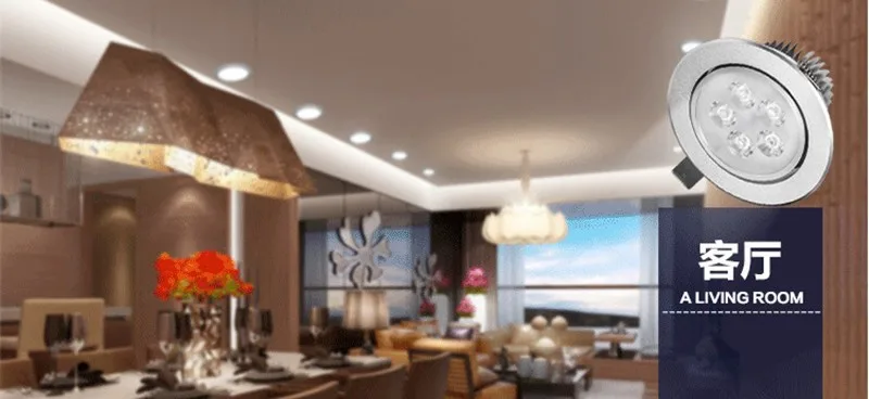 bathroom ceiling light High power 3W 5W 7W Ceiling Lamp Recessed LED Downlight Dimmable 220V 110V Warm/Pure/Cold White Led Spot Light with led driver led ceiling lights for homes