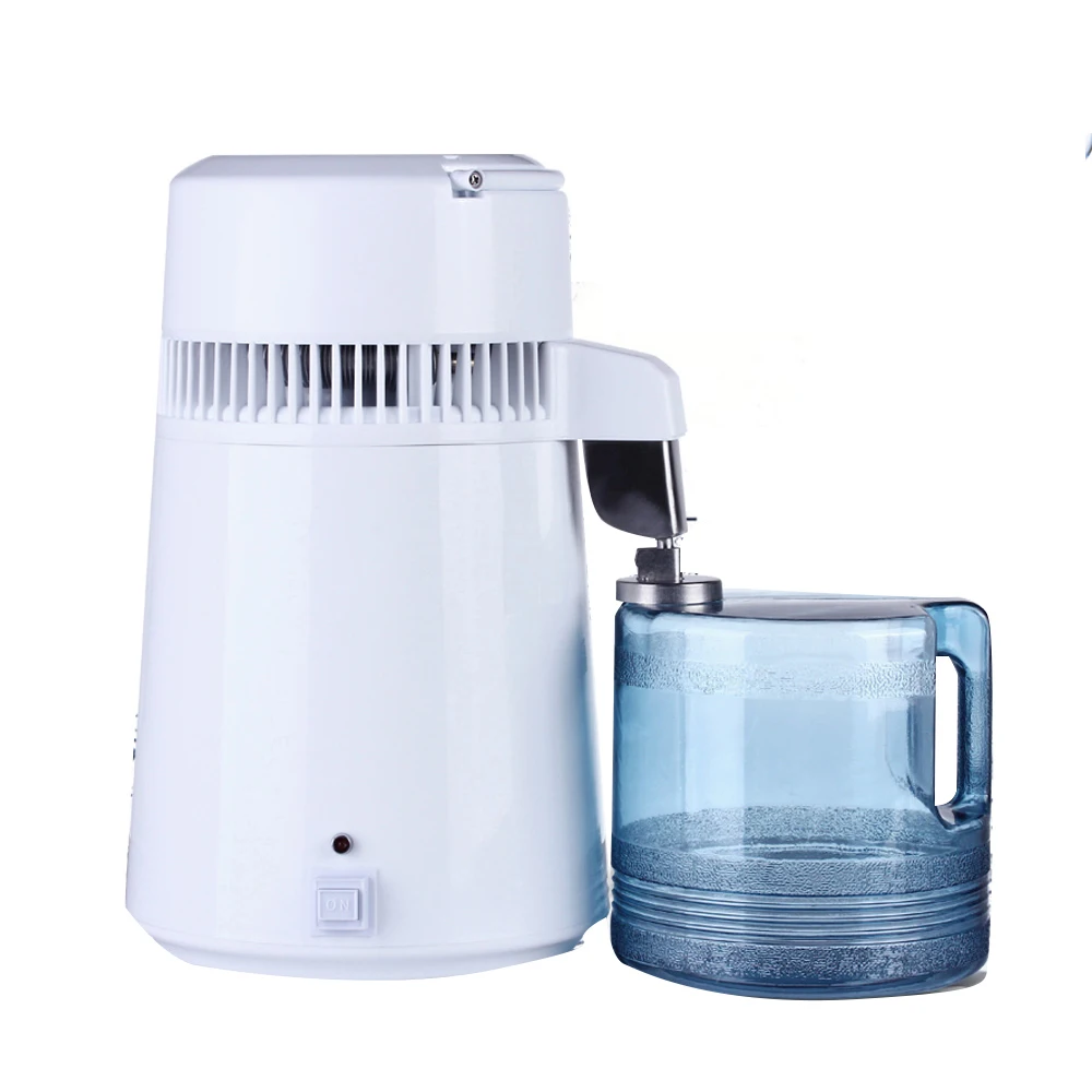 

Housing Use Pure Water Distiller 4L Distilled Water Machine Distillation Purifier Stainless Steel Water Filter Russian Manual
