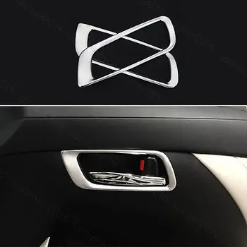 

2x Fit For Toyota Alphard 15+ Stainless Steel Door Handle Bowl Frame Cover Trim