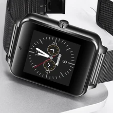 LIGE наручные часы Bluetooth Смарт часы Спорт Шагомер с sim-камерой Smartwatch для Android смартфон Reloj inteligente+ коробка