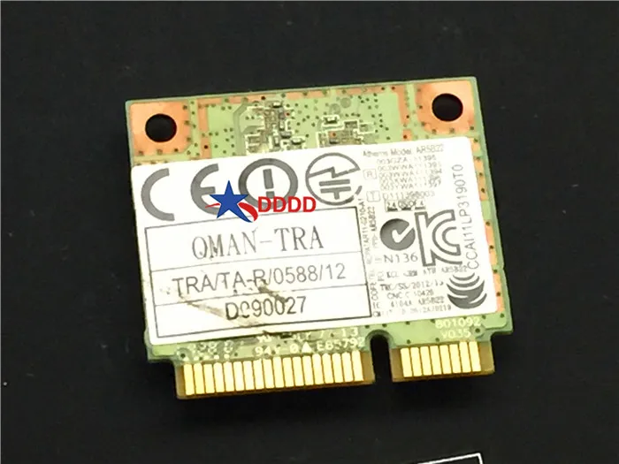Оригинал для Dell Inspiron 15 3521 5521 WiFi беспроводная карта P/n 0r4gw0 R4gw0 DW1901 полностью