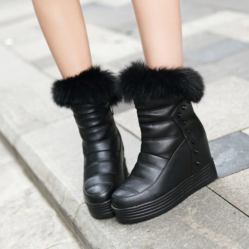 winter boots for thick legs