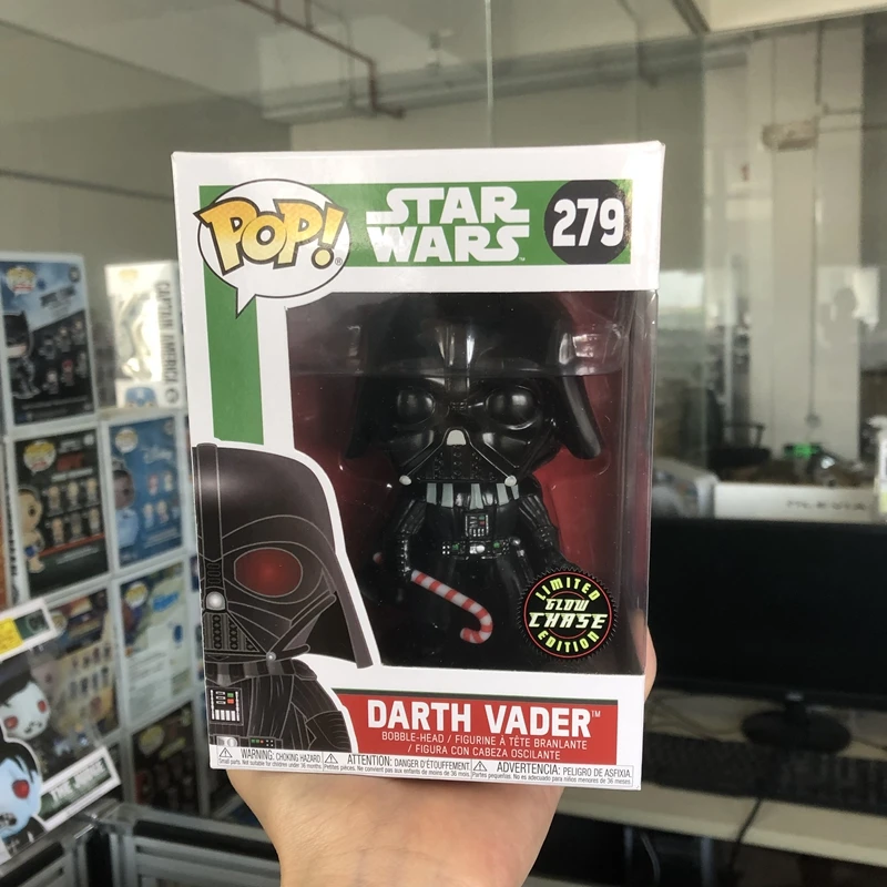 Чейз издание Funko pop официальная Звездные войны: праздник-Дарт Вейдер виниловая