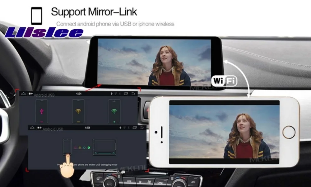 Liislee Navi For CarPlay 10.25 DABDAB+ 2G RAM For BMW X1 E84 2009-2015 Original NBT EVO System Car Multimedia GPS Navigation 17