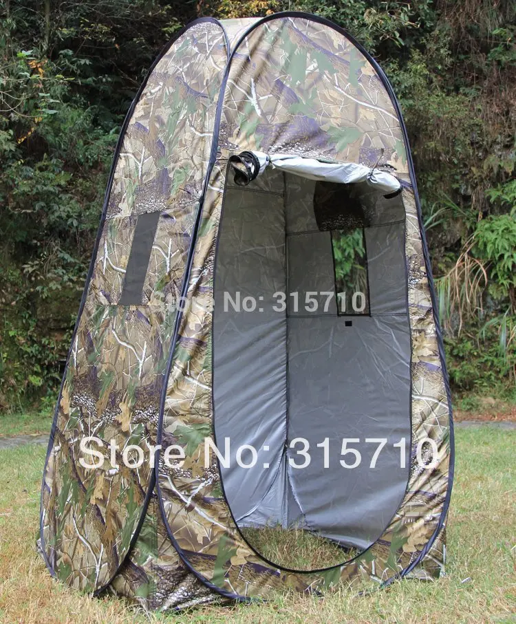 Portable Privacy Shower Toilet Camping Pop Up Tent CamouflageUV function outdoor dressing tentphotography tent