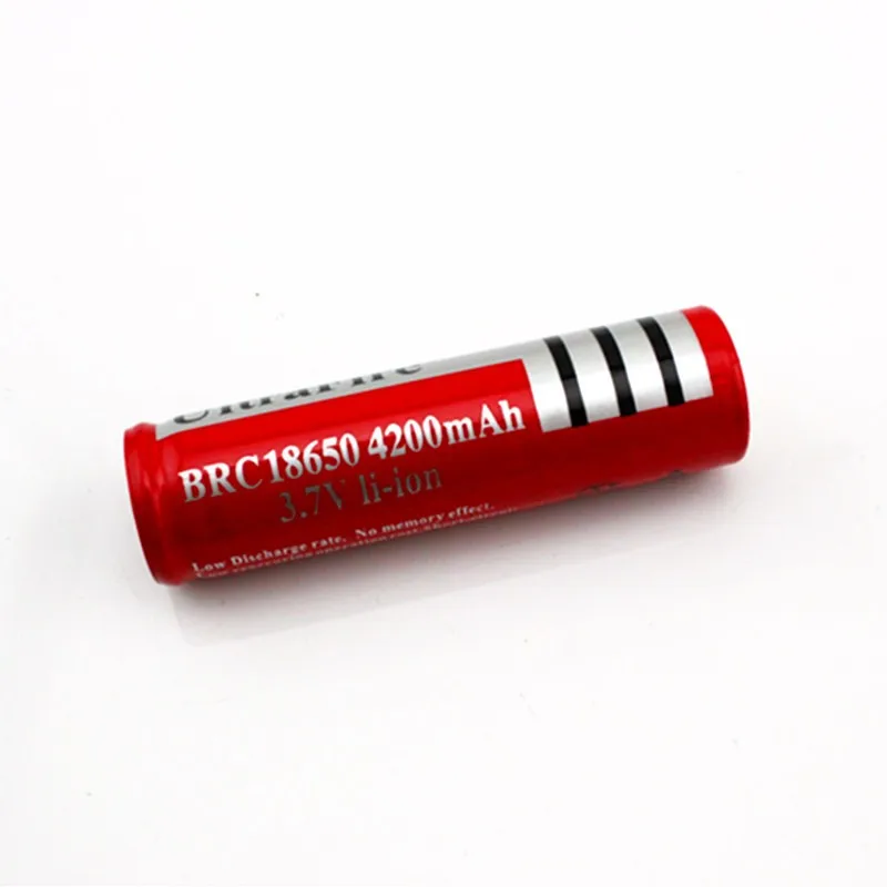 Dinto 2 шт 4200 mAh 3,7 V 18650 литий-ионная аккумуляторная батарея для светодиодный фонарик фонарь лазерная ручка