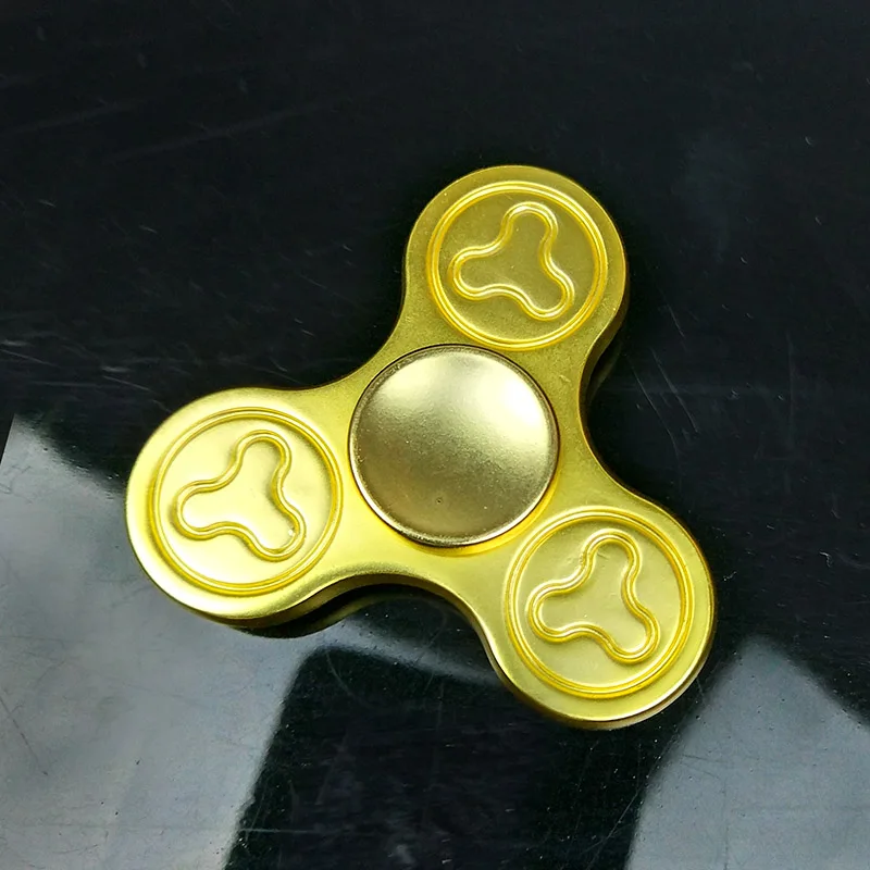 New Torqbar Fidget Spinner Metal EDC Tri-spinner Hand Spinner Colorful Finger Spinning Rotate for 3 To 4 Minutes Toy SL232