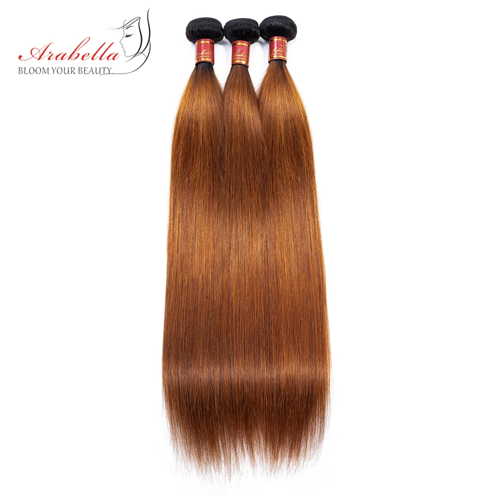 Бразильские волосы Remy Arabella T1B/30 натуральные прямые с кружевом 100% человеческие